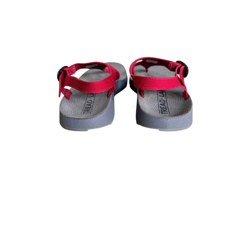 Tread Labs Albion‎ Red Sport Sandal Arch Support Women 10 Outdoor Adjustable
